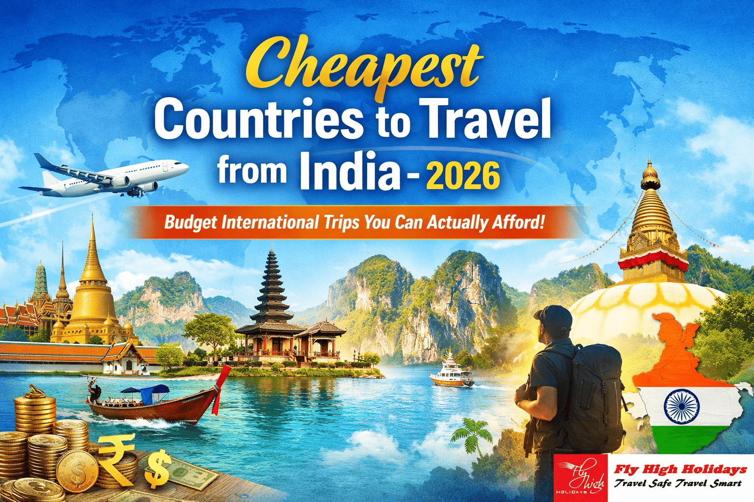 Cheapest Countries to Travel from India in 2026 | Budget International Trips