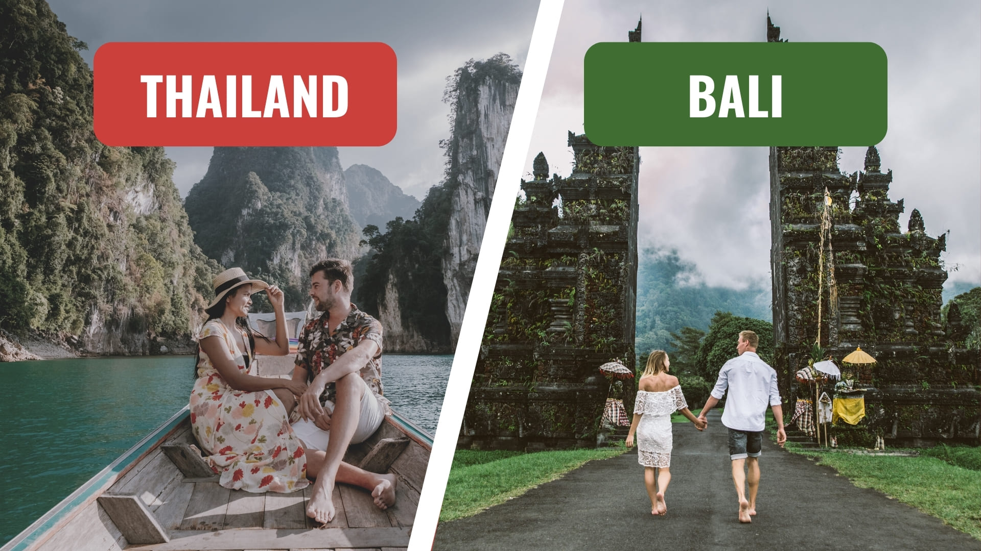 Thailand vs Bali: Which Is Better for Couples?