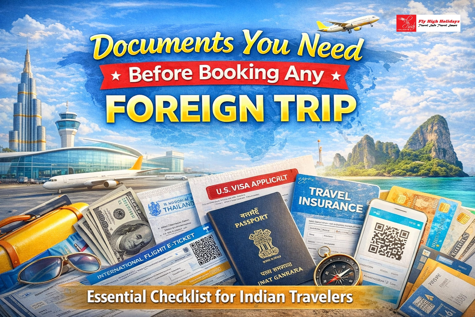 Documents You Need Before Booking Any Foreign Trip