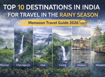 Top 10 Destinations in India for Travel in the Rainy Season